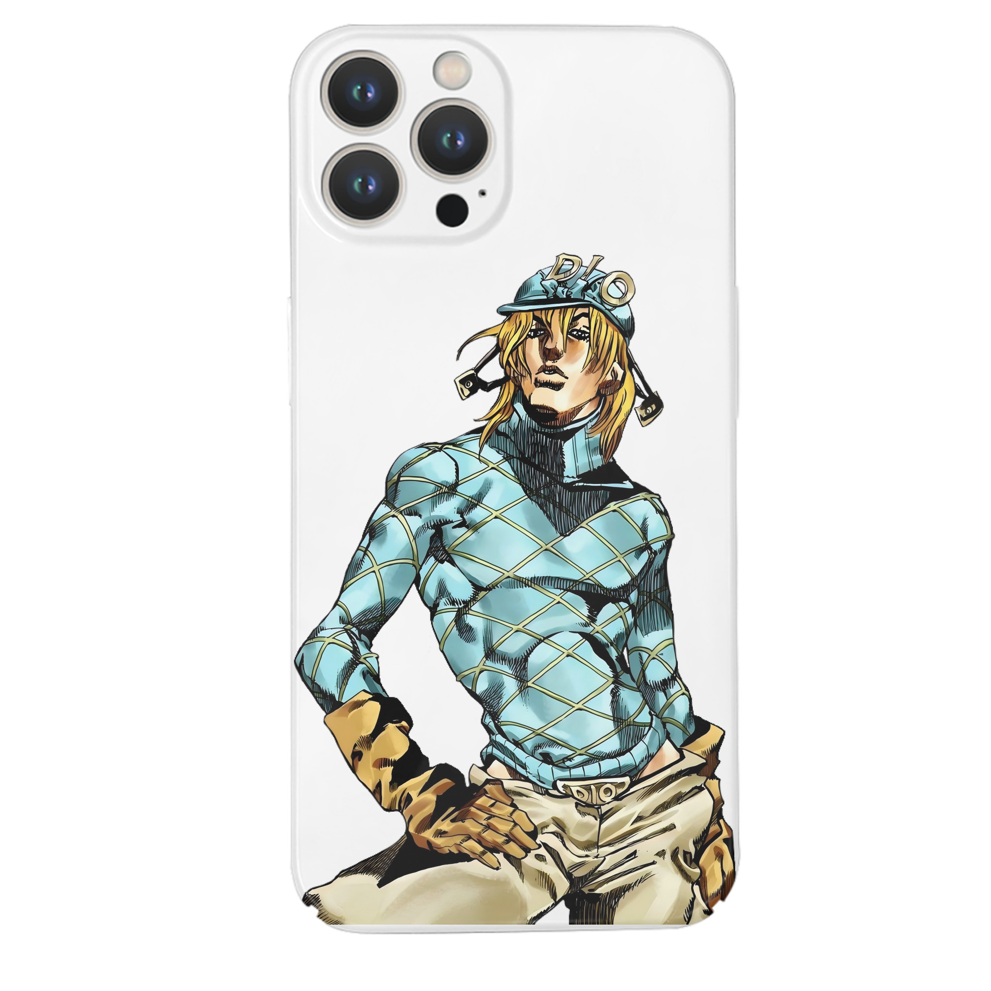 （画像用） ジョジョの奇妙な冒険 ディオ?ブランドー JoJo's Bizarre Adventure Dio Brando 【iPhone 14シリーズ対応】ハードケース